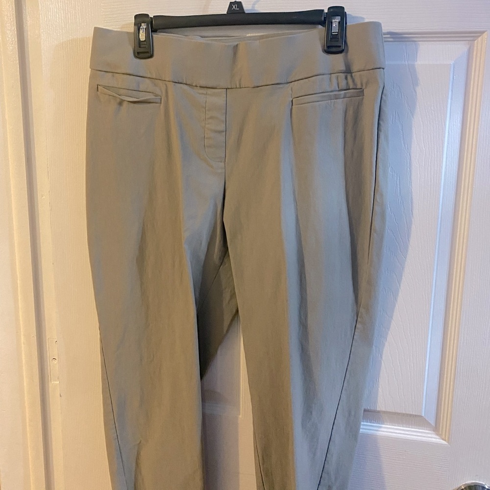 Tan Cropped Pant